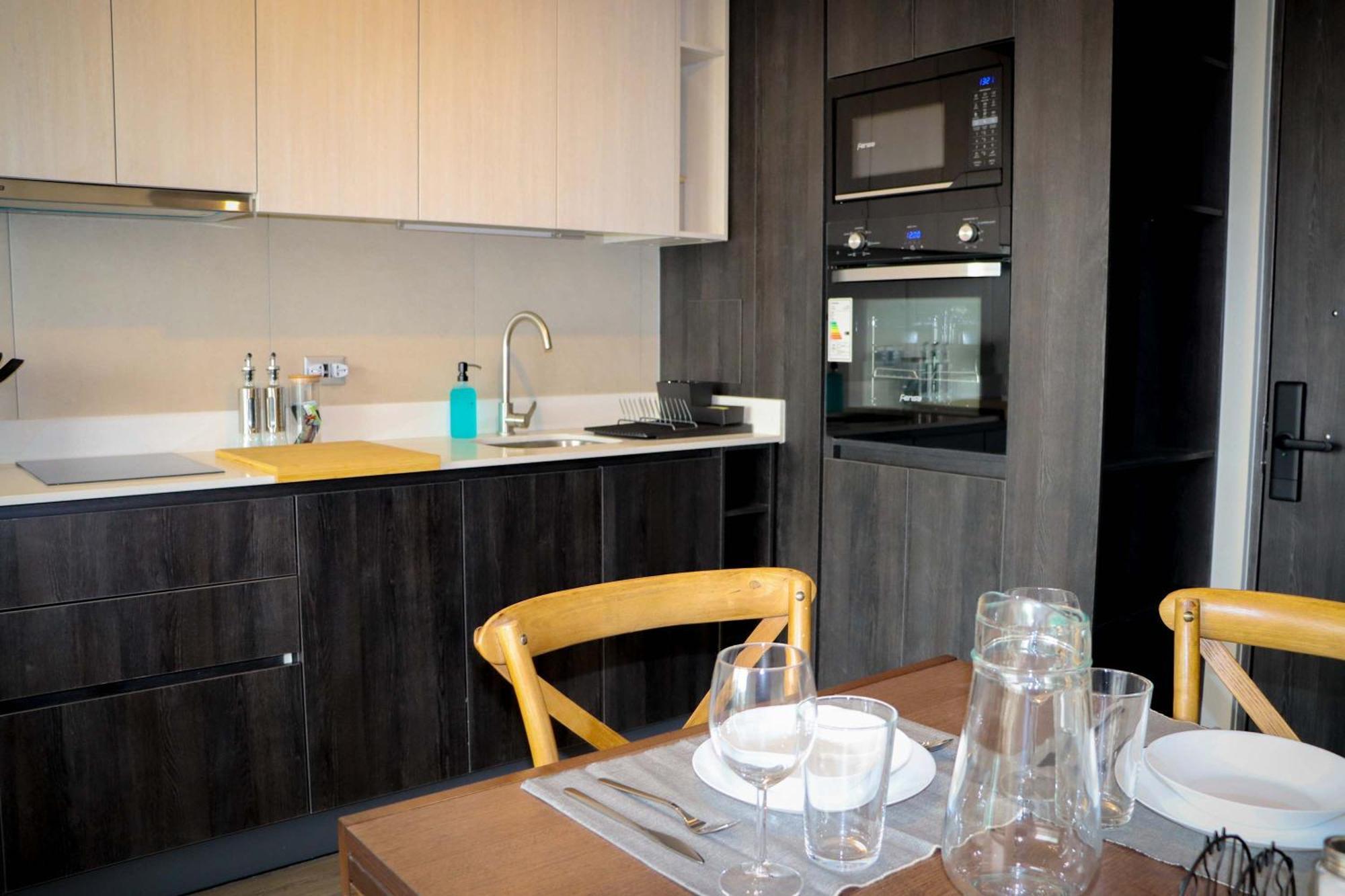 Hom I Nuevo Departamento En Nunoa Estacionamiento Apartamento