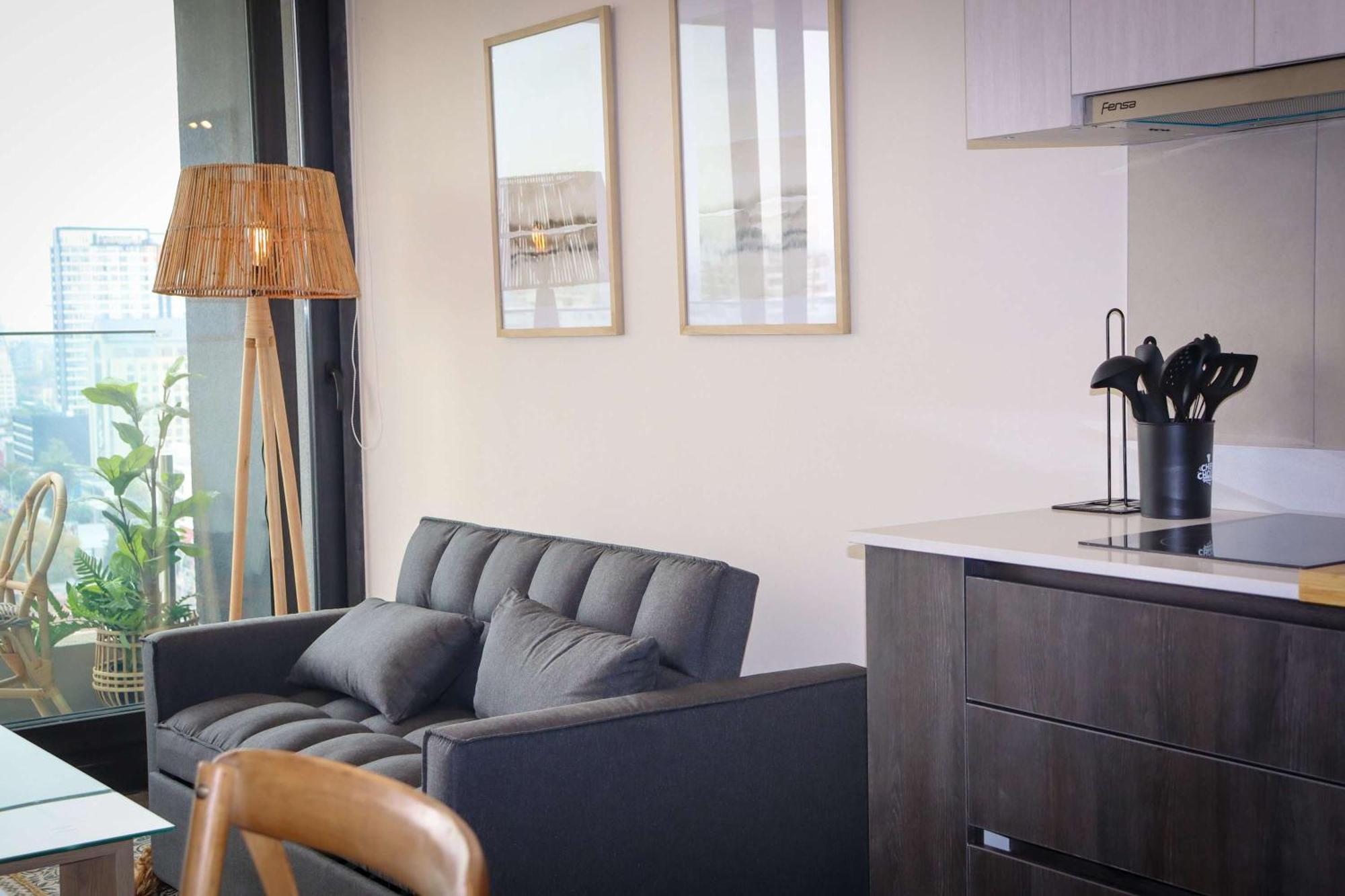 Apartamento Hom I Nuevo Departamento En Nunoa Estacionamiento *